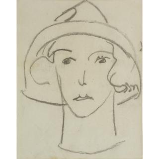 Henri Gaudier-Brzeska - French Woman In A Hat
