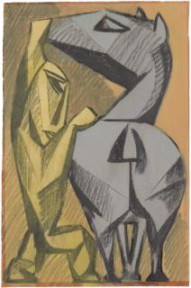 Henri Gaudier-Brzeska - Homme Et Cheval