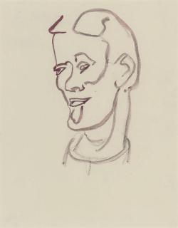 Henri Gaudier-Brzeska - Portrait of a man