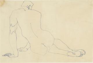 Henri Gaudier-Brzeska - Reclining Nude; Juggler