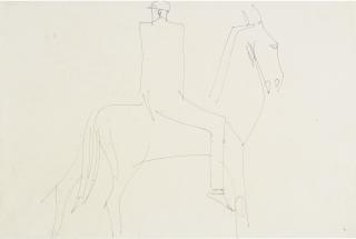 Henri Gaudier-Brzeska - Rider In Rotten Row