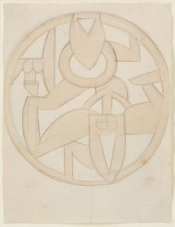 Henri Gaudier-Brzeska - Roundel (Design for Cut Brass)
