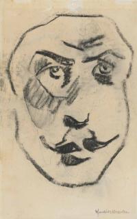 Henri Gaudier-Brzeska - Sculptural head of Brodsky