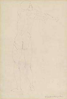 Henri Gaudier-Brzeska - Standing male Nude