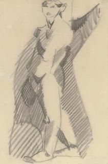 Henri Gaudier-Brzeska - Standing nude