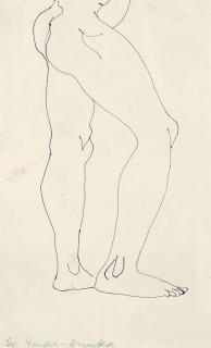 Henri Gaudier-Brzeska - Study of legs