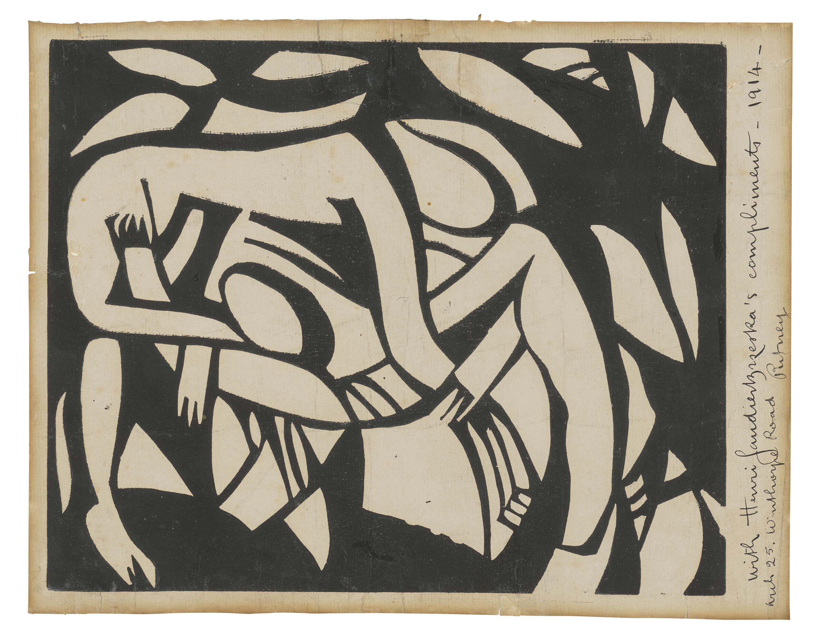 Henri Gaudier-Brzeska - The Wrestlers