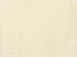 Henri Gaudier-Brzeska - Wrestler, Hand Behind Back