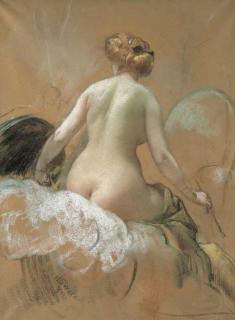 Henri Gervex - Allégorie de la Peinture, Étude Pour Le Plafond Du Palais de L\'Elysée