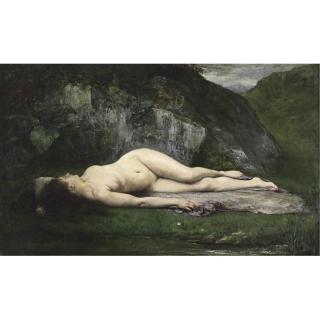 Henri Gervex - French A Sleeping Bather