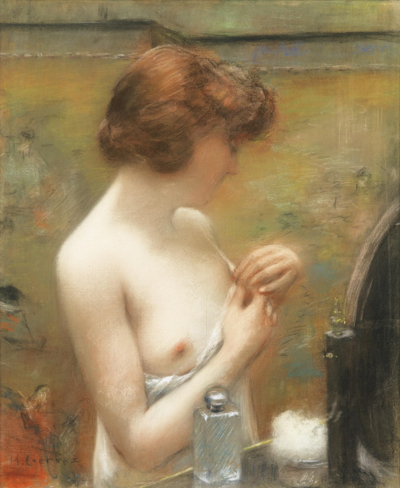 Henri Gervex - French jeune Femme À Sa Toilette