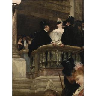 Henri Gervex - French Le Bal De L\'Opéra