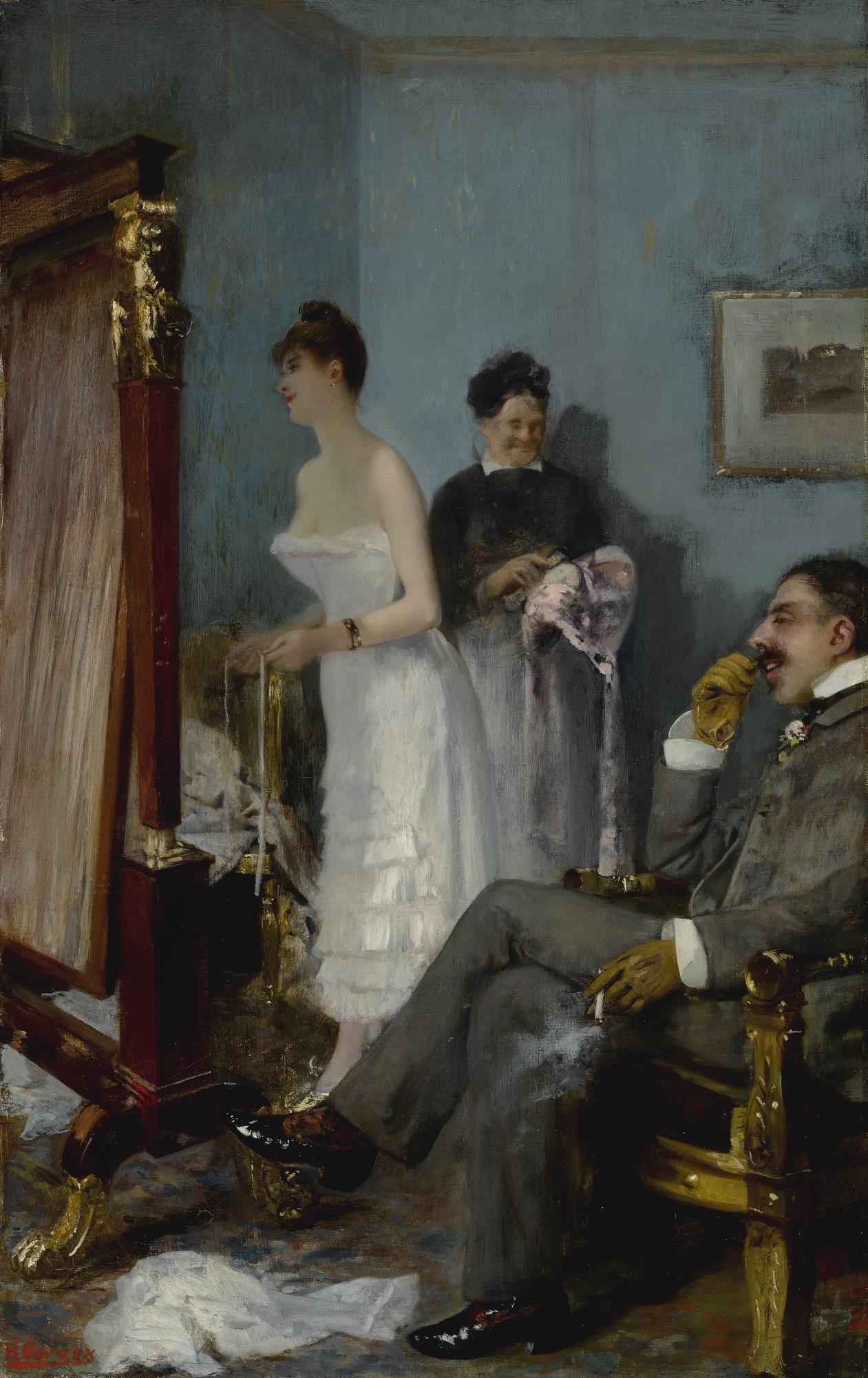 Henri Gervex - French nana