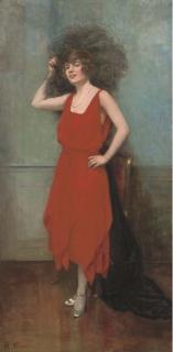 Henri Gervex - La Robe Rouge