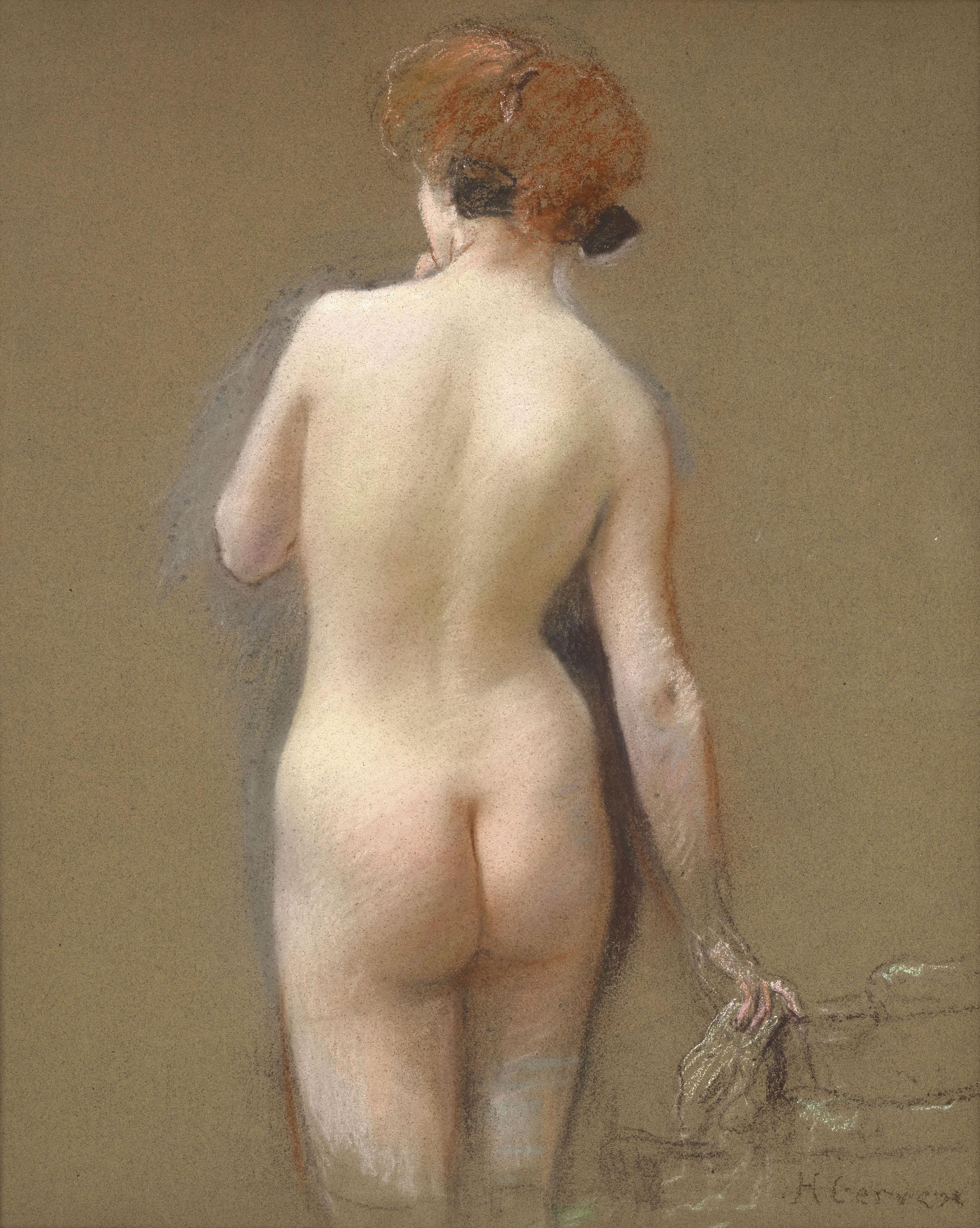 Henri Gervex - Nu debout, vu de dos