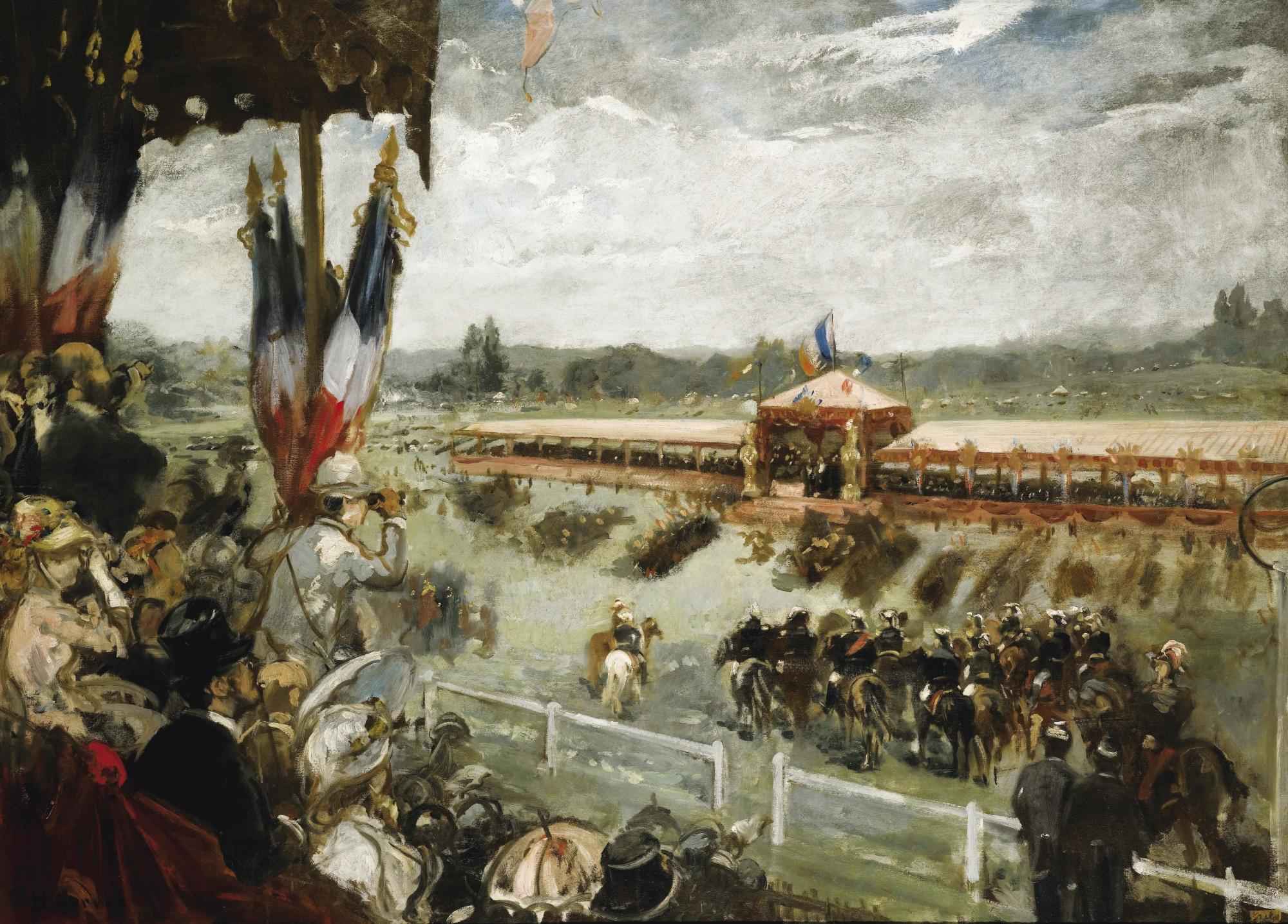 Henri Gervex - Revue À Longchamp