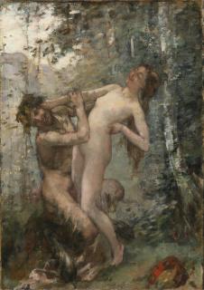 Henri Gervex - Satyre Et Baccante