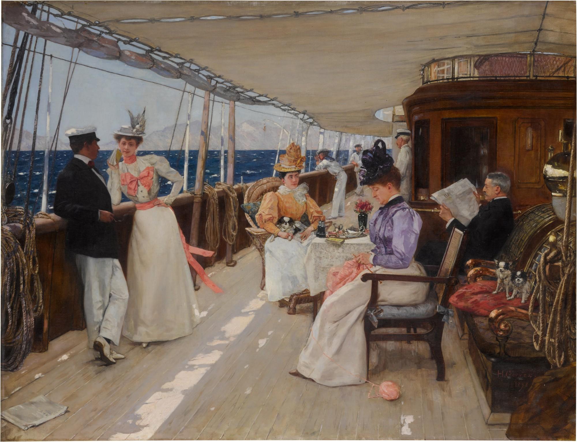 Henri Gervex - Yachting In The Archipelago