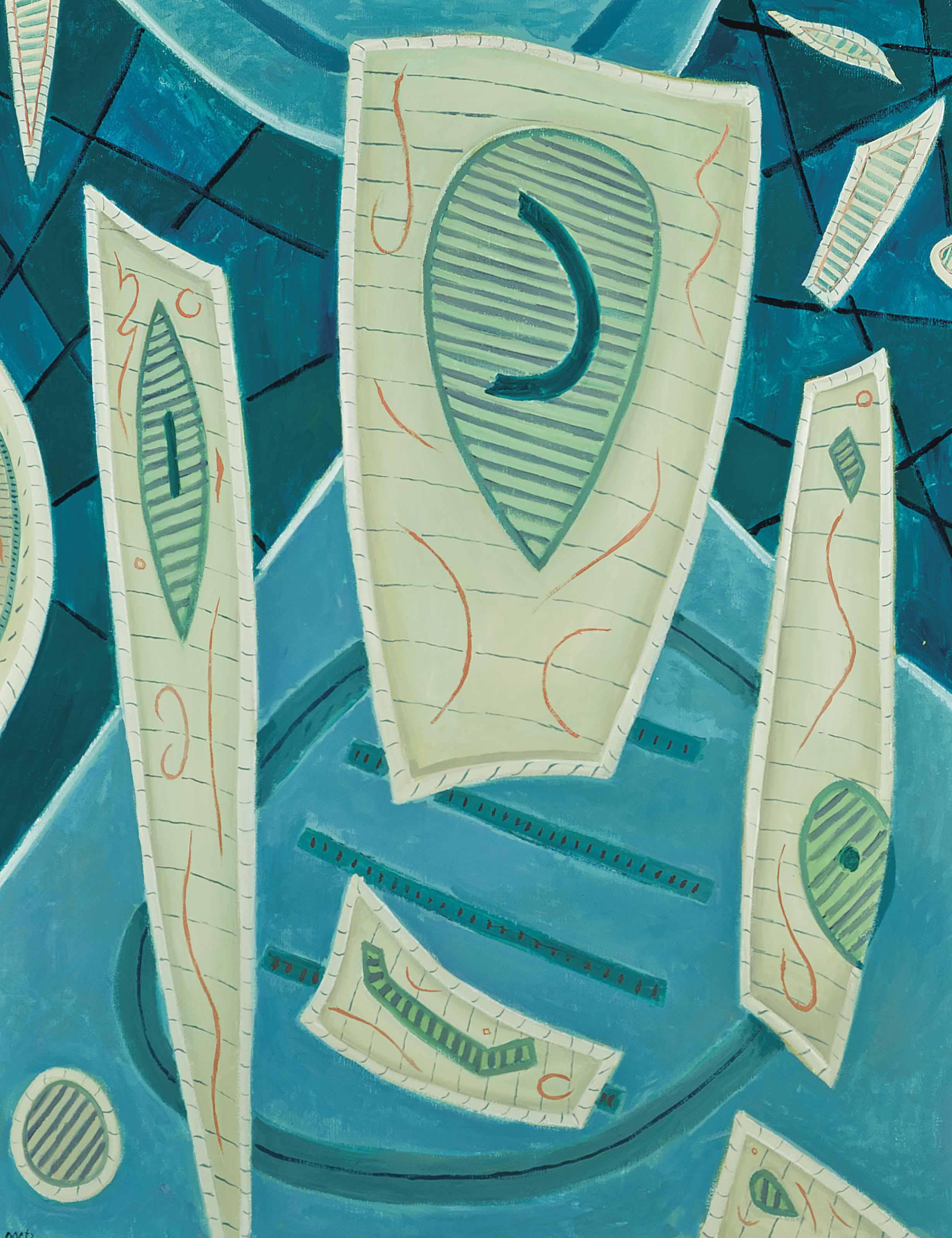 Henri Goetz - Abstract composition