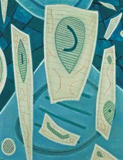 Henri Goetz - Abstract composition