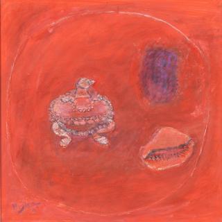 Henri Hayden - Étude en rouge