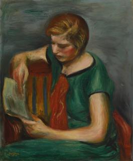 Henri Hayden - Fille Lisant