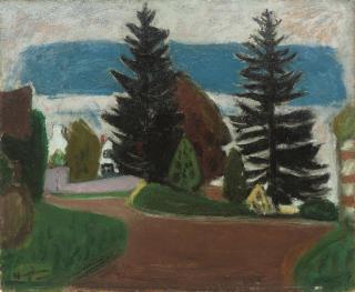 Henri Hayden - Le Jardin À Mareuil-Sur-Ourcq