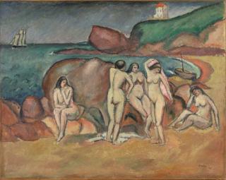 Henri Hayden - Les baigneuses