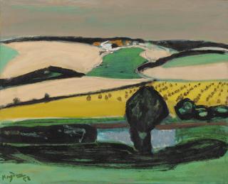 Henri Hayden - Les champs à St Jean