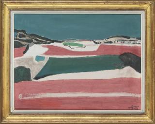 Henri Hayden - Les champs rouges