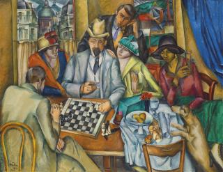 Henri Hayden - Les joueurs d\'échecs