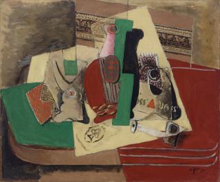 Henri Hayden - Nature morte à la bouteille de Bass