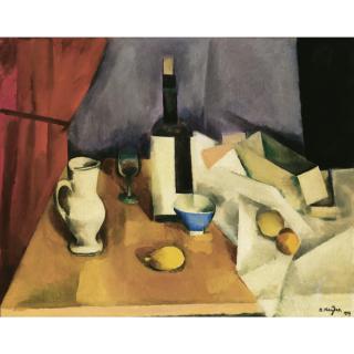 Henri Hayden - Nature Morte À La Bouteille