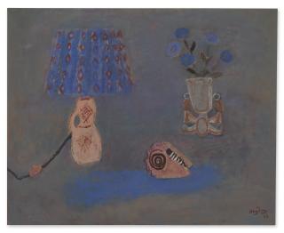 Henri Hayden - Nature morte à la lampe (Still Life with Lamp)