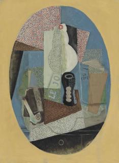 Henri Hayden - Nature morte au journal