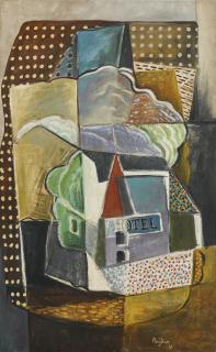 Henri Hayden - Paysage À L\'Hôtel