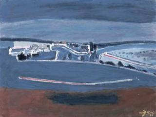 Henri Hayden - Paysage d\'Avernes