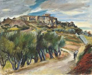 Henri Hayden - Paysage de ville