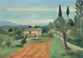 Henri Hayden - Paysage du Midi