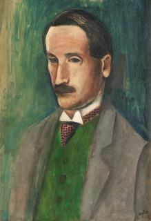 Henri Hayden - Portrait of man