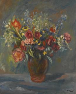 Henri Hayden - Vase De Fleurs