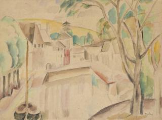 Henri Hayden - Vue d\'un canal