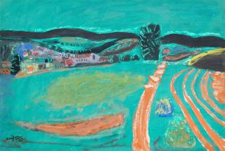 Henri Hayden - Vue sur la Ferte sous Jouarre