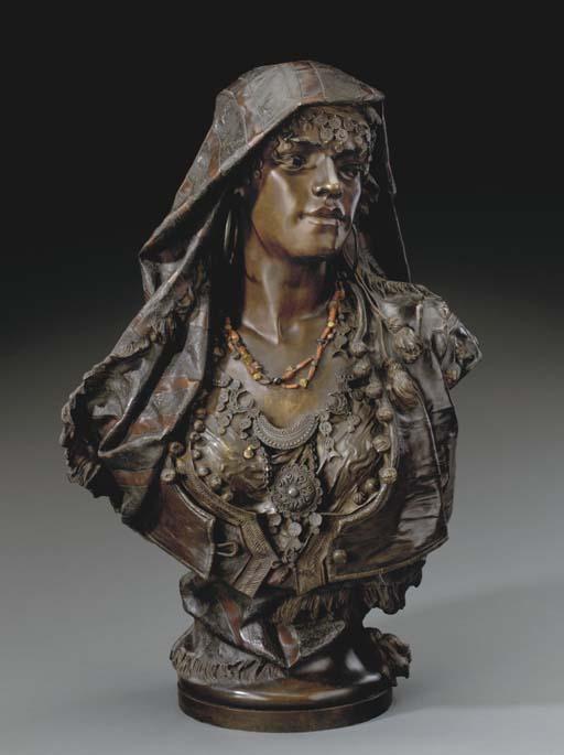 Henri Honoré Plé - An Oriental Beauty