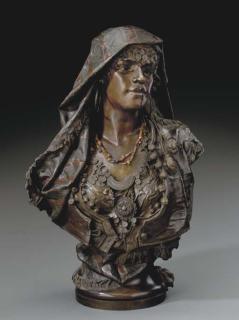 Henri Honoré Plé - An Oriental Beauty