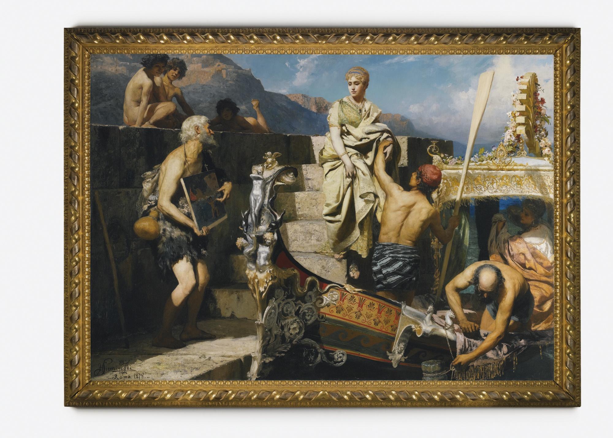 Henri Ippolitovich Semiradsky - Un Naufragé Mendiant