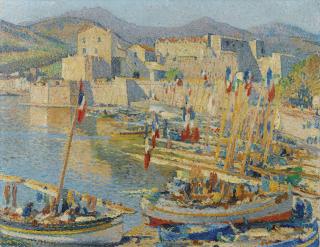 Henri Jean Guillaume Martin - Quatorze Juillet À Collioure