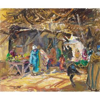 Henri-Jean Pontoy - Dans Le Souk