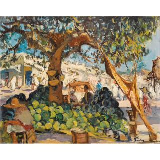 Henri-Jean Pontoy - Marché Aux Pastèques