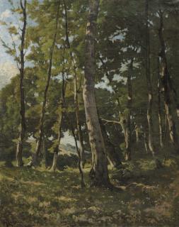 Henri-Joseph Harpignies - Entrée de la forêt